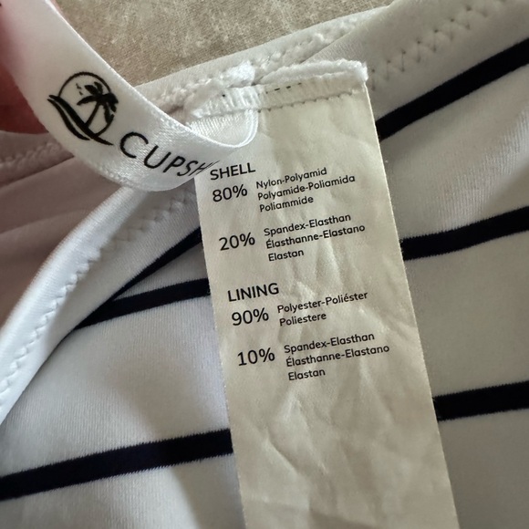 Cupshe Navy and White Bikini - Picture 6 of 8